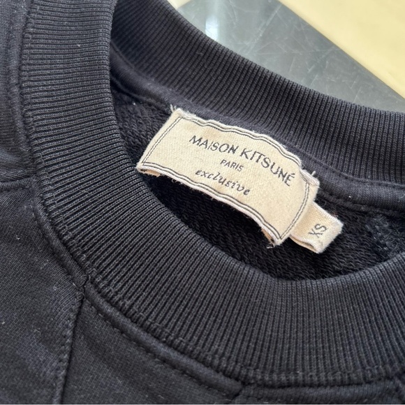 🦊RARE Maison Kitsuné SSENSE Exclusive - Monochrome Fox - XS / 32 - Picture 3 of 4